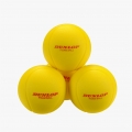 Dunlop Foam Balls Training Foam Yellow 12 pack